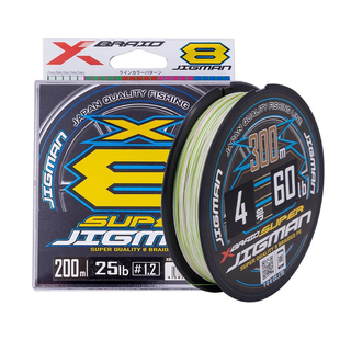 日本原装YGK海钓pe线8编X-BRAID SUPER JIGMAN超顺滑路亚远投主线