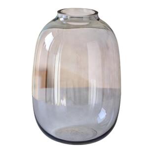 高级感轻奢玻璃花瓶水养插花瓶水培龟背竹马醉木雪柳客厅餐桌摆件