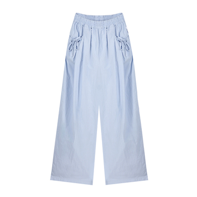 BarryBanny女童阔腿裤休闲直筒裤