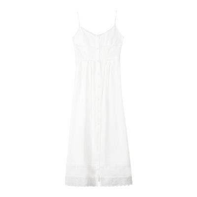 法式长款开衫吊带连衣裙