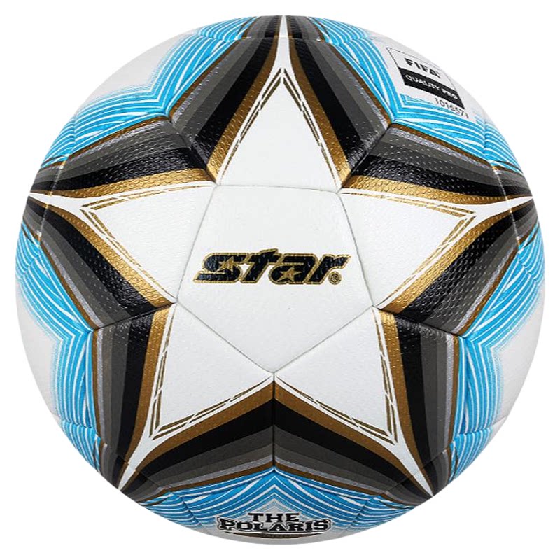 Star世达足球3000超纤革热粘合5号FIFA认证比赛用手缝SB165FTB