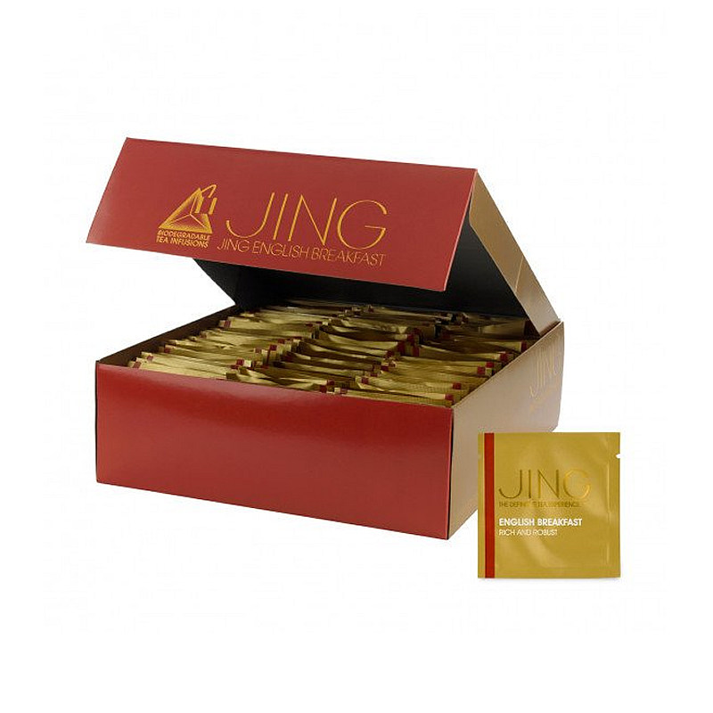JING English Breakfast Pyramid Tea Bags