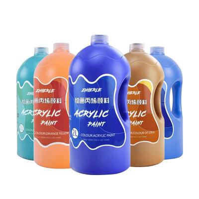 蒙特利莎防水丙烯颜料白色大桶