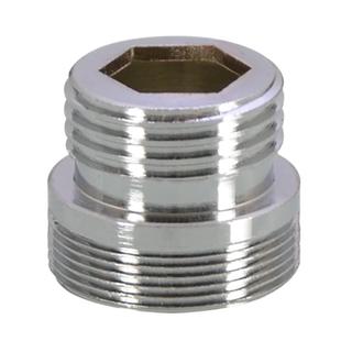 黄铜水龙头起泡器净水器4分粗牙转M22/24/28细牙外内牙转接头配件