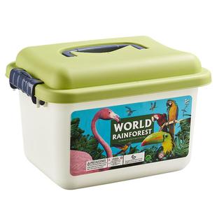 鸟类仿真模型科教认知火烈鸟动物海鸥鹦鹉孔雀飞禽鹰儿童小鸟玩具