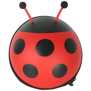 supercute幼儿园书包男童女孩防走失宝宝瓢虫小背包1-6岁外出旅游