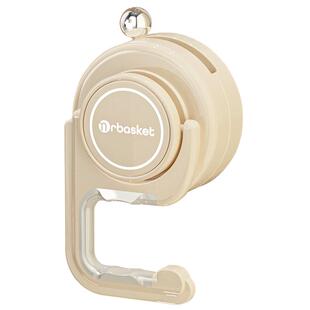 吸盘拖把壁挂夹免打孔卫生间门后扫把固定架挂壁式拖布夹拖把挂钩