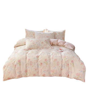 纯棉四件套100%全棉三件套床单被套2026新款床笠1.8床上用品4件套