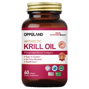 美国原装进口Krill Oil磷虾油omega-3纯南极鱼油软胶囊中老年血管