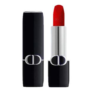 【自营】Dior/迪奥口红烈艳蓝金唇膏1.5g丝绒哑光999易显色