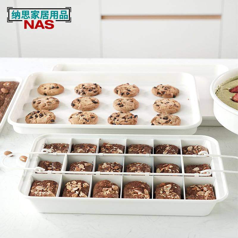 亚马逊蛋糕模具布朗尼圆形吐司曲奇面包六件盘盘套装烤长方形