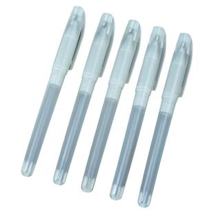 大容量中性笔笔杆套商务笔壳黑色空签字笔办公用品文具空笔杆子皮