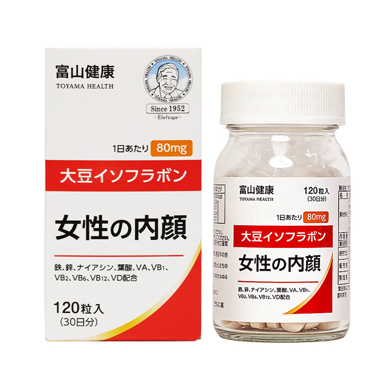 日本富山健康大豆异黄酮女性调理