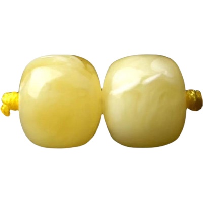 俄料天然白花蜜蜜蜡配饰手链