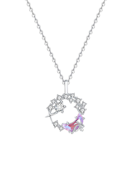 星月钛钢项链女轻奢小众设计感