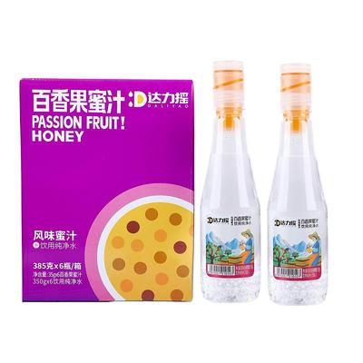 达力摇百香果蜜汁蜂蜜水新鲜分离式存储网红饮料385g*6瓶