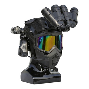 三角洲头盔夜视仪儿童玩具迷彩套装备吃鸡耳机三级盔炫彩战术头盔