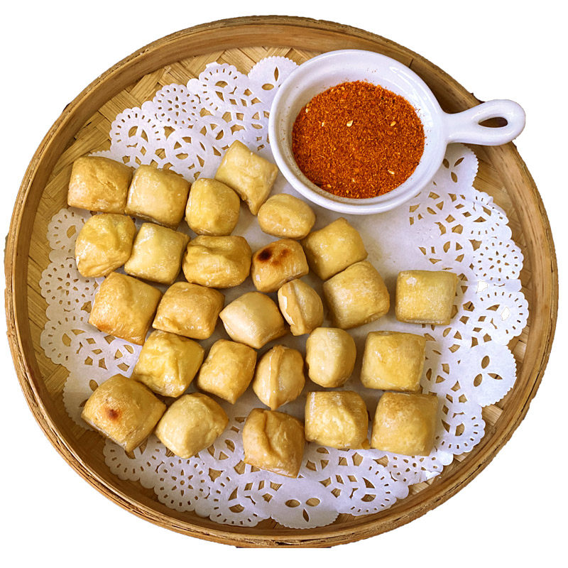 云南石屏豆腐包臭豆腐特产小吃建水烧烤零食奶嫩爆浆配蘸水毛豆腐
