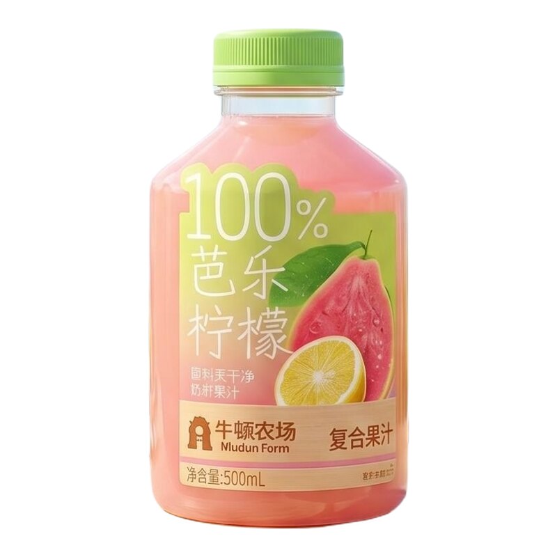 牛顿农场100%真果汁500ml四味