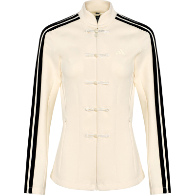 Adidas/阿迪达斯正品春季女士新中式休闲时尚修身外套HY2129