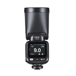 金贝HD-2PLUS升级机顶闪光灯触屏真圆头Ω灯管摄影灯适用佳能尼康富士索尼相机外置复合热靴锂电离机高速TTL