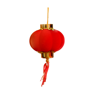 小红灯笼挂饰绿植盆栽装饰灯笼球新年春节入户门树上装饰喜庆挂件