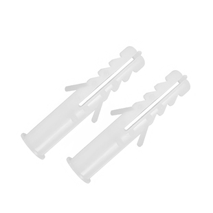 墙体自攻塑料膨胀管胶粒螺丝墙塞栓胶塞加长膨胀锚栓白色胶粒M6M8