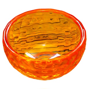 七彩水晶供杯圣水杯家用佛前透明玻璃碗贡杯菩萨净水杯七供水供杯