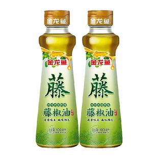 金龙鱼调味油藤椒油100ml*2瓶火锅凉拌调味四川特产清香麻椒麻油