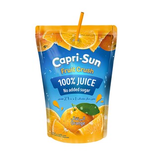 caprisun果倍爽果汁饮料进口儿童葡萄汁橙汁桃苹果混合复合饮料
