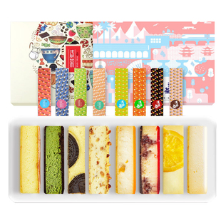 浅茶家网红芝士条蛋糕半熟奶酪抹茶零食糕点下午茶解馋糕点礼盒