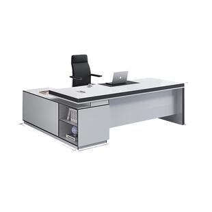 中伟老板桌办公桌简约现代时尚主管桌板式大班台办经理桌