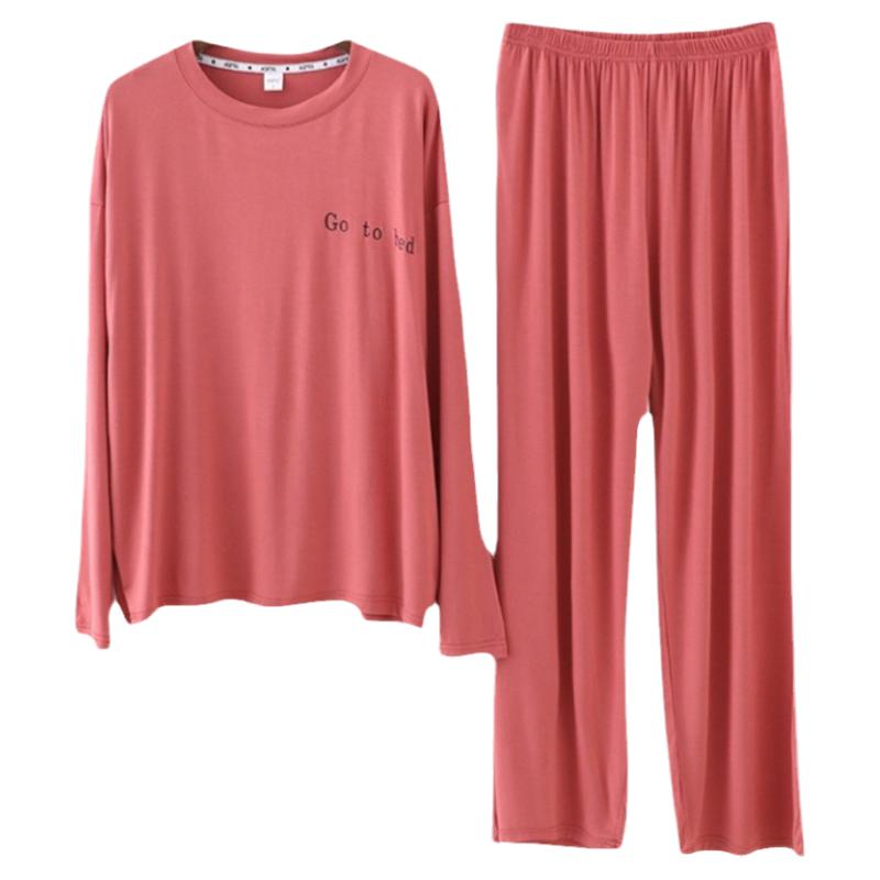 莫代尔情侣睡衣春夏薄款家居套服