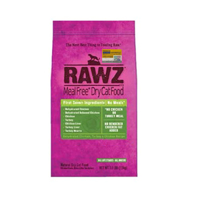 rawz罗斯低温慢煮火鸡鸡肉鲑鱼鲜肉高蛋白低敏美毛成幼全猫粮