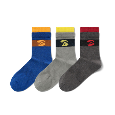 袜子禾素时代抗菌夏季运动