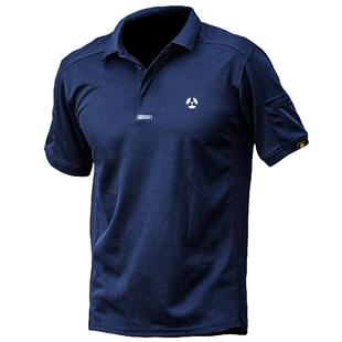 执政官翻领速干t恤男速干短袖宽松夏季保罗衫户外圆领战术POLO衫