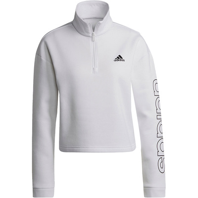 Adidas/阿迪达斯正品W LIN 14ZIP CRO女子运动长袖卫衣HB2031