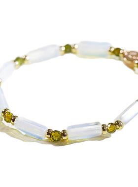 GinaKimKR2025ins天然月光石手链