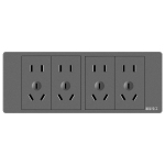 国际电工118型暗装开关插座面板多孔15九9十二20孔厨房墙壁电源插