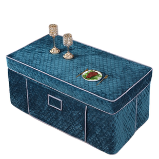 烤火罩新款电炉罩长方形茶几桌布烤火被取暖升降茶几围布罩套加厚