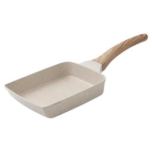 摩登主妇玉子烧方形不粘厚蛋烧麦饭石小煎锅家用早餐煎蛋锅平底锅