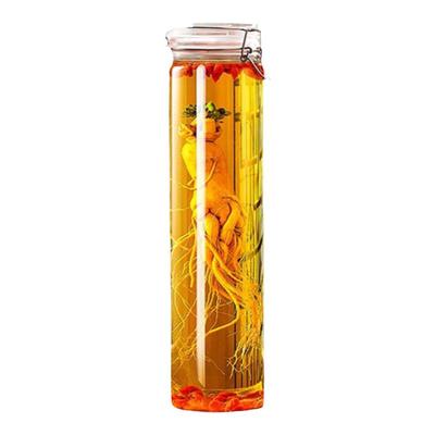 泡酒玻璃瓶专用酒瓶子空瓶存酒容器加厚密封食品级人参药酒罐
