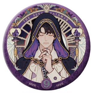 任选】阅文好物诡秘之主神谕 阿蒙命运游戏 克莱恩莫雷蒂徽章立牌