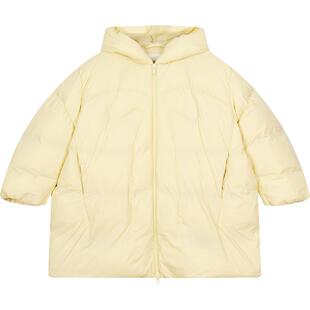 江南布衣童装中长款羽绒服宽松轻盈保暖冬男女童儿童jnbybyjnby