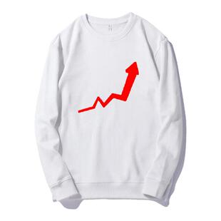 大牛股市涨停了股票卫衣 股民基民秋冬长袖衣服棉 炒股 股神 K线