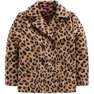 代购 MiniBoden儿童呢子短大衣 25秋装女童双排扣海军外套 5-14岁