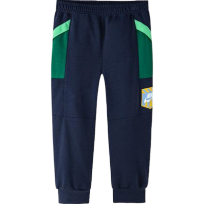 Nike/耐克正品2024秋季小童拼接休闲束脚运动长裤NY2232043PS-001