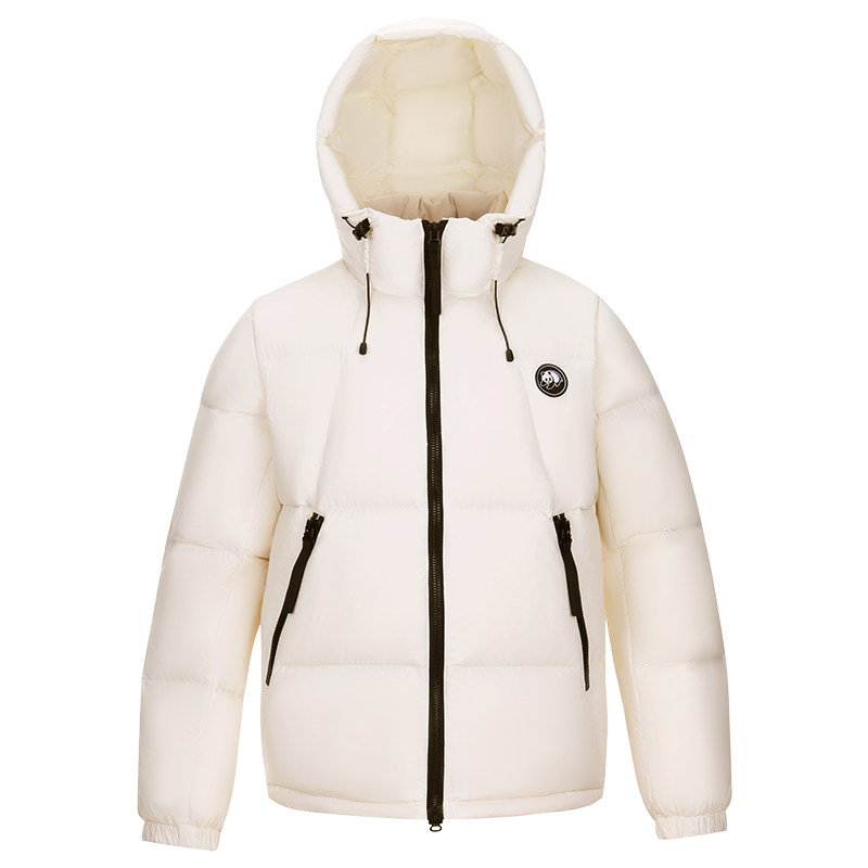 【暖噗噗】熊猫户外羽绒服2025新款90绒秋冬防静电保暖蓄热外套