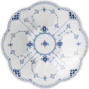 [新年礼物]RoyalCopenhagen皇家哥本哈根半蕾丝手绘餐具餐盘菜盘
