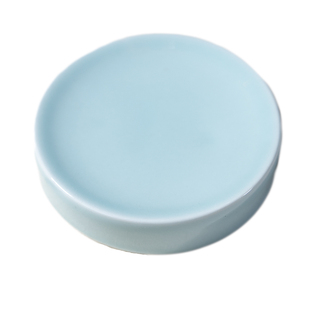 陶瓷墨碟国画书法圆碟大小号墨盘齐白石同款墨盒调色盘砚台舔笔